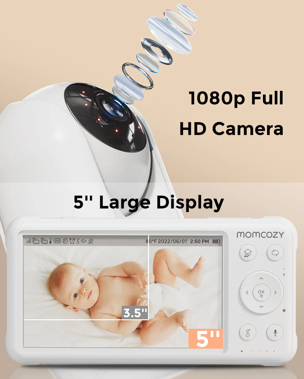 Baby Sicherheits-Bundle: Intelligente Baby Sound Maschine und ein Babyphone - Image 3