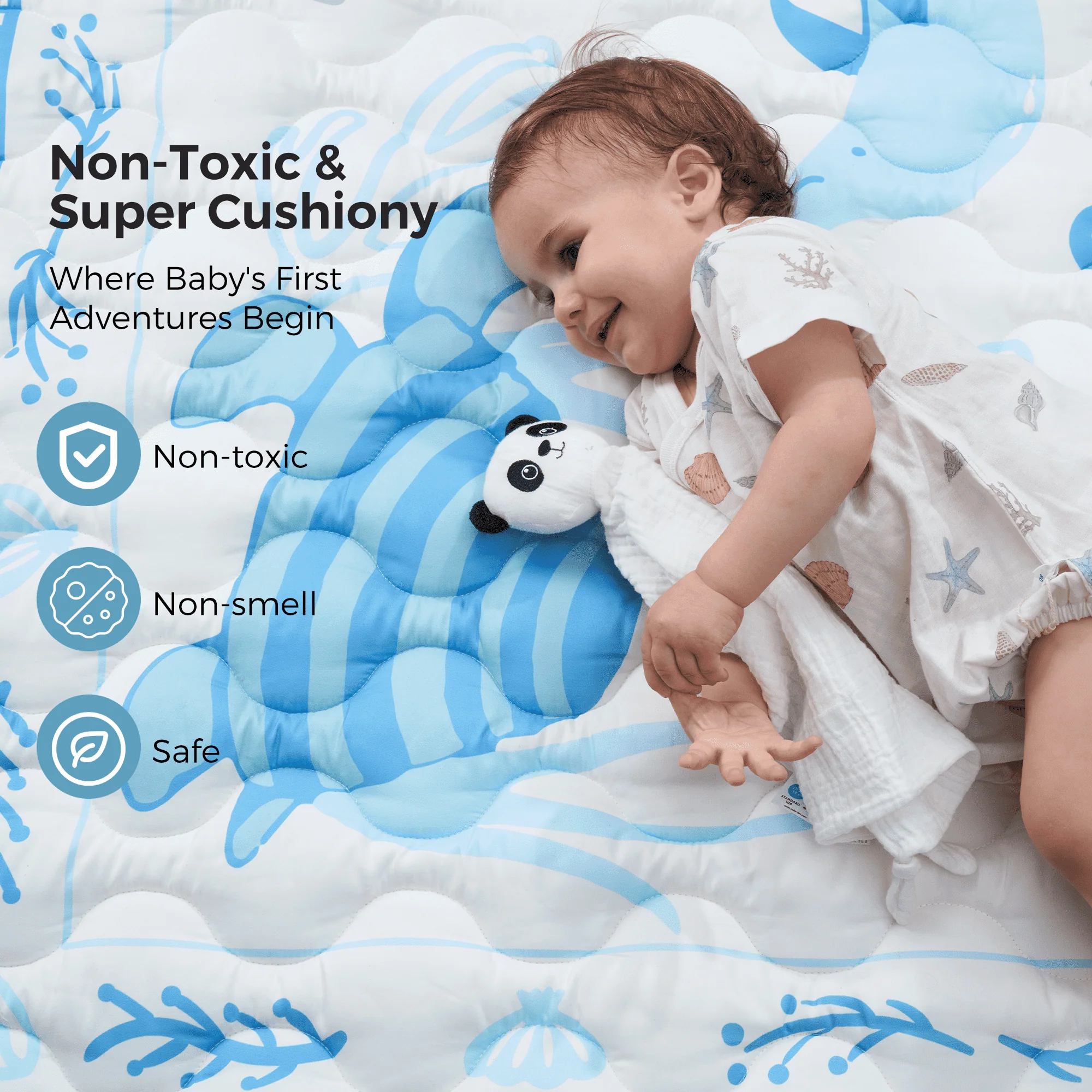 Momcozy Kühlung Komfort Baby Portable Playmat - Image 5