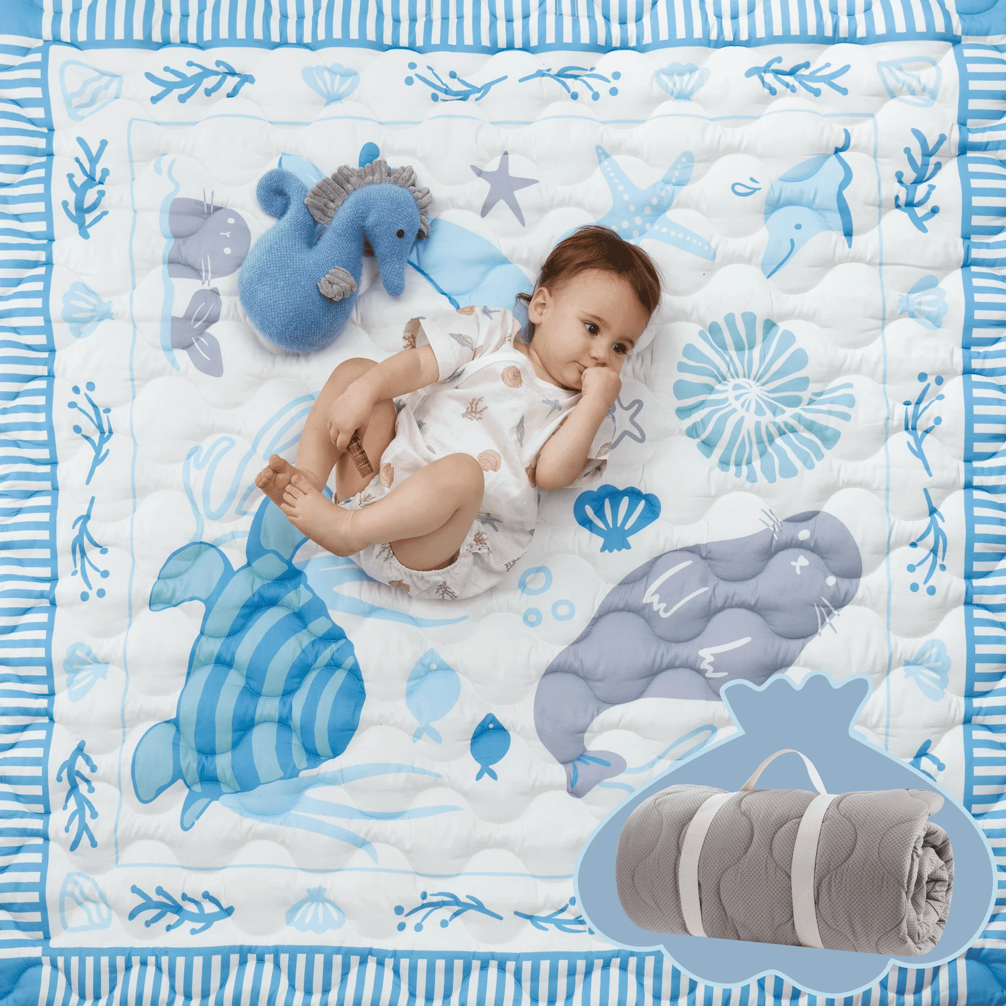 Momcozy Kühlung Komfort Baby Portable Playmat - Image 37