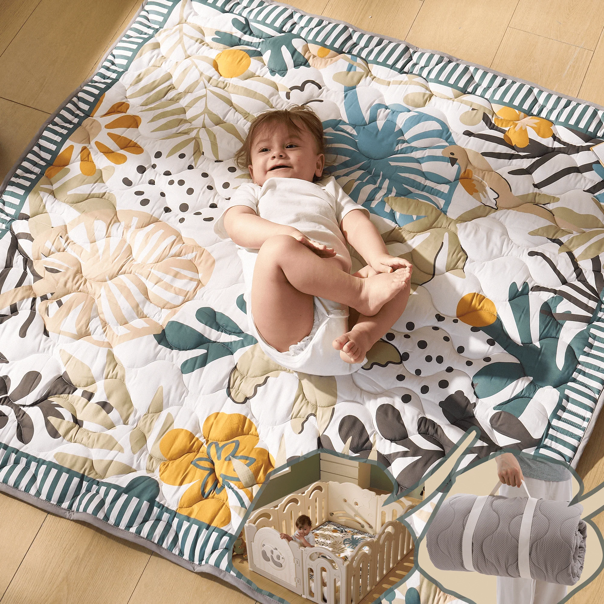 Momcozy Kühlung Komfort Baby Portable Playmat - Image 38
