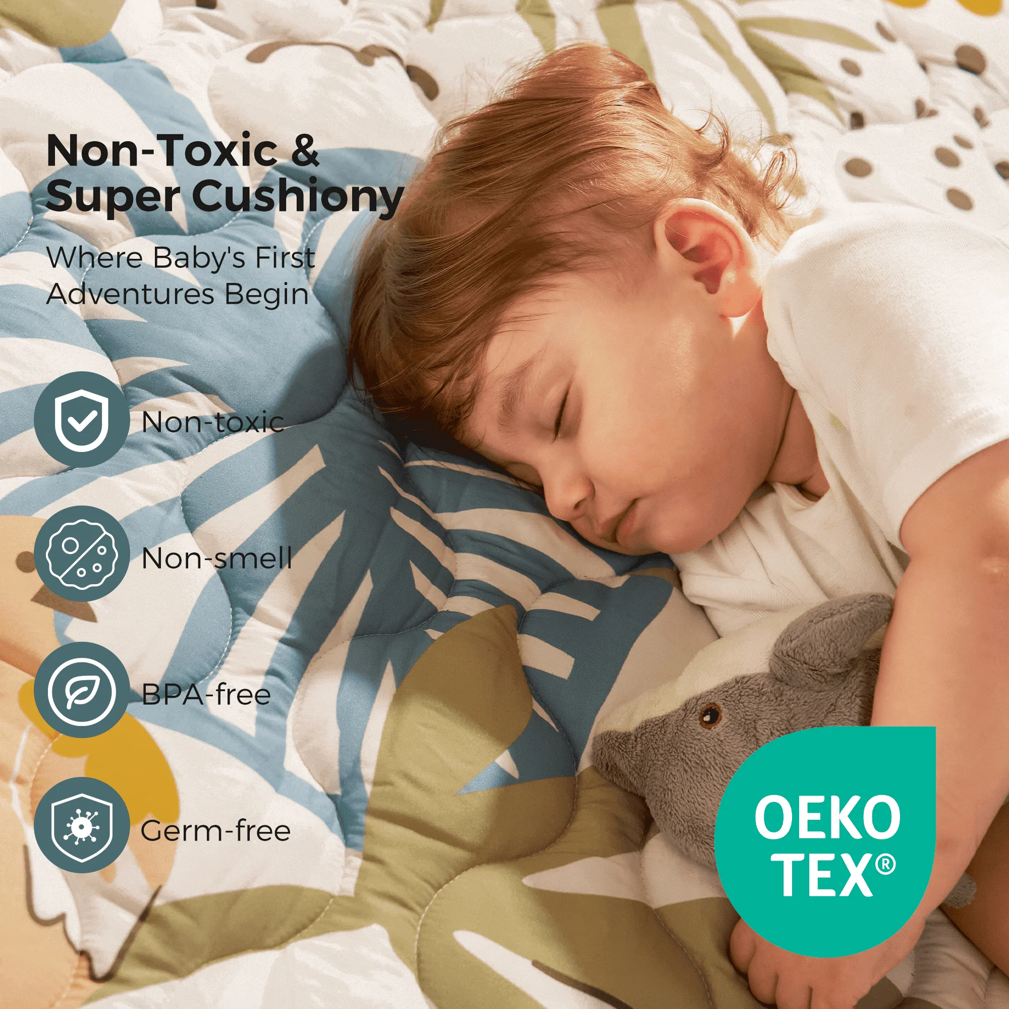 Momcozy Kühlung Komfort Baby Portable Playmat - Image 28