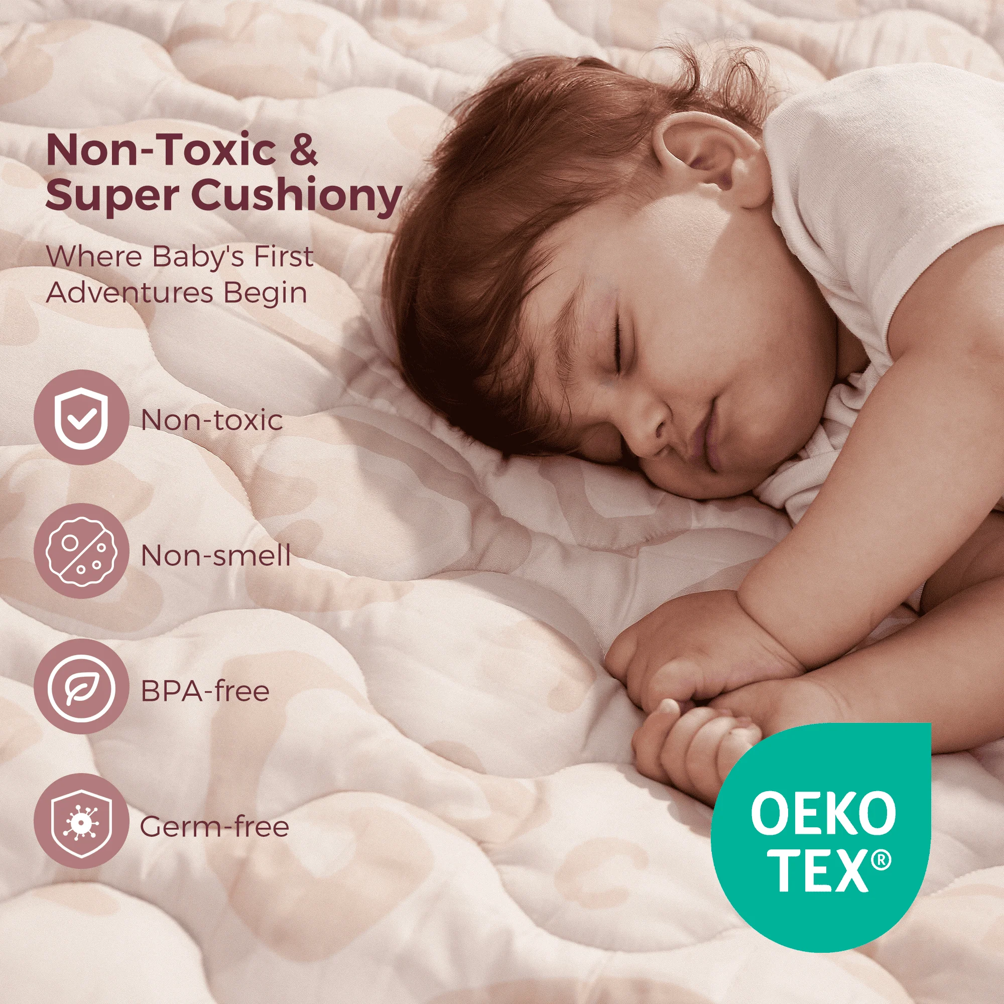 Momcozy Kühlung Komfort Baby Portable Playmat - Image 27