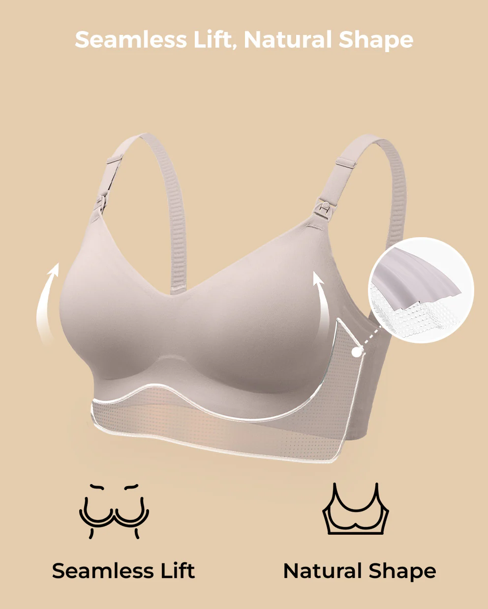 SMOOTH - Ultra weich & Omni Mutterschafts-BH zum Stillen (2er-Pack) - Image 27