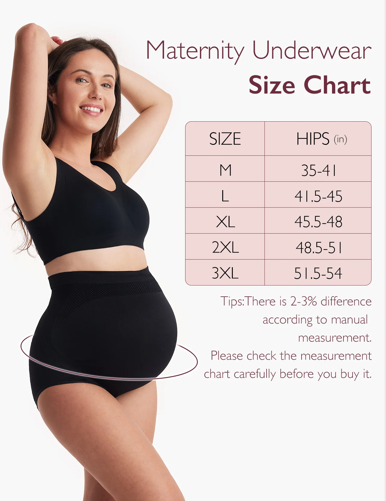 Ergonest Maternity Belly Band & High Waist Pregnancy Underwear &  Pregnancy Wedge Pillows Bundle - Image 14