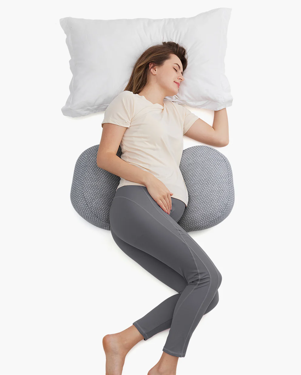 Ergonest Maternity Belly Band & High Waist Pregnancy Underwear &  Pregnancy Wedge Pillows Bundle - Image 8