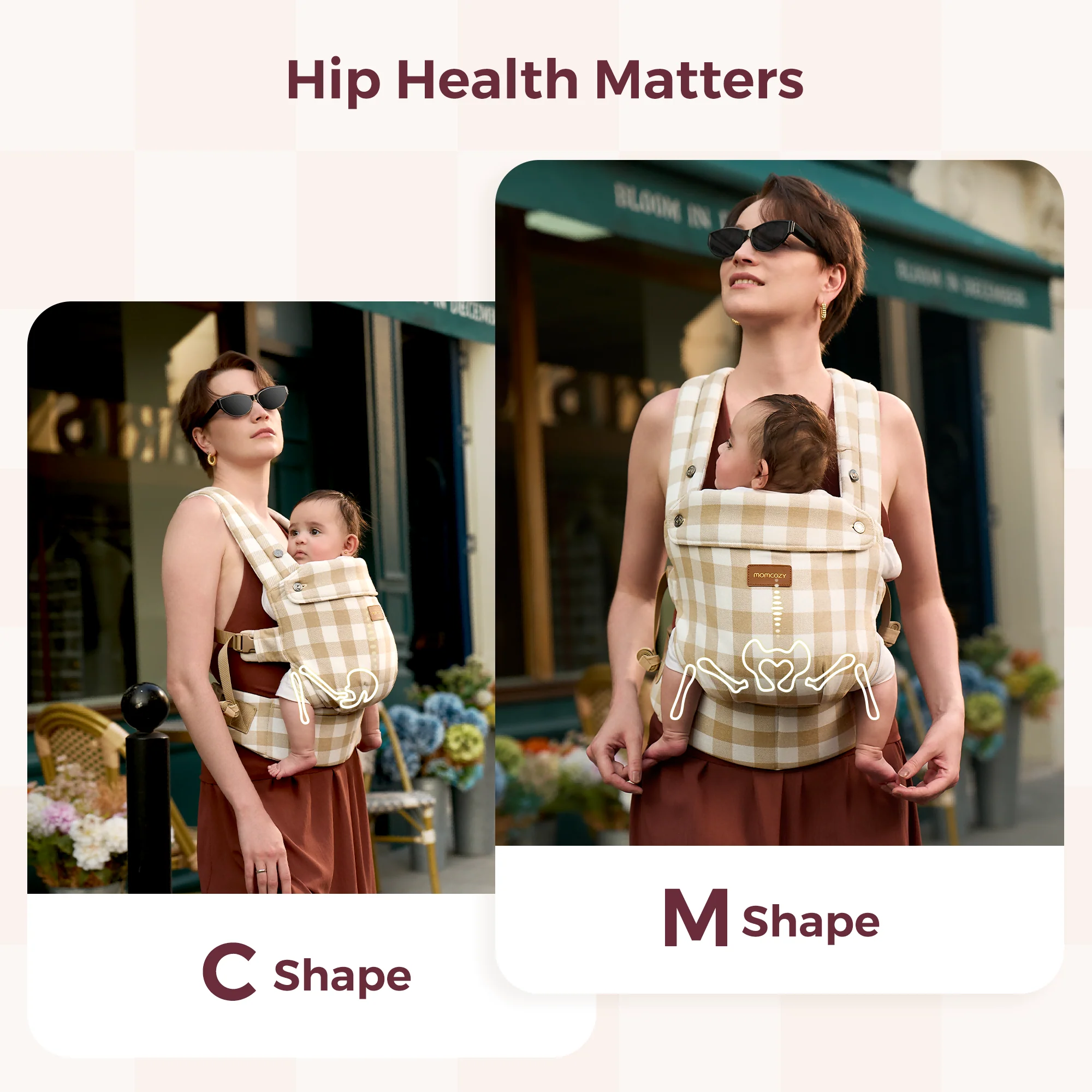 Momcozy PureHug Babytrage - Ergonomisch, gemütlich und leicht - Image 104