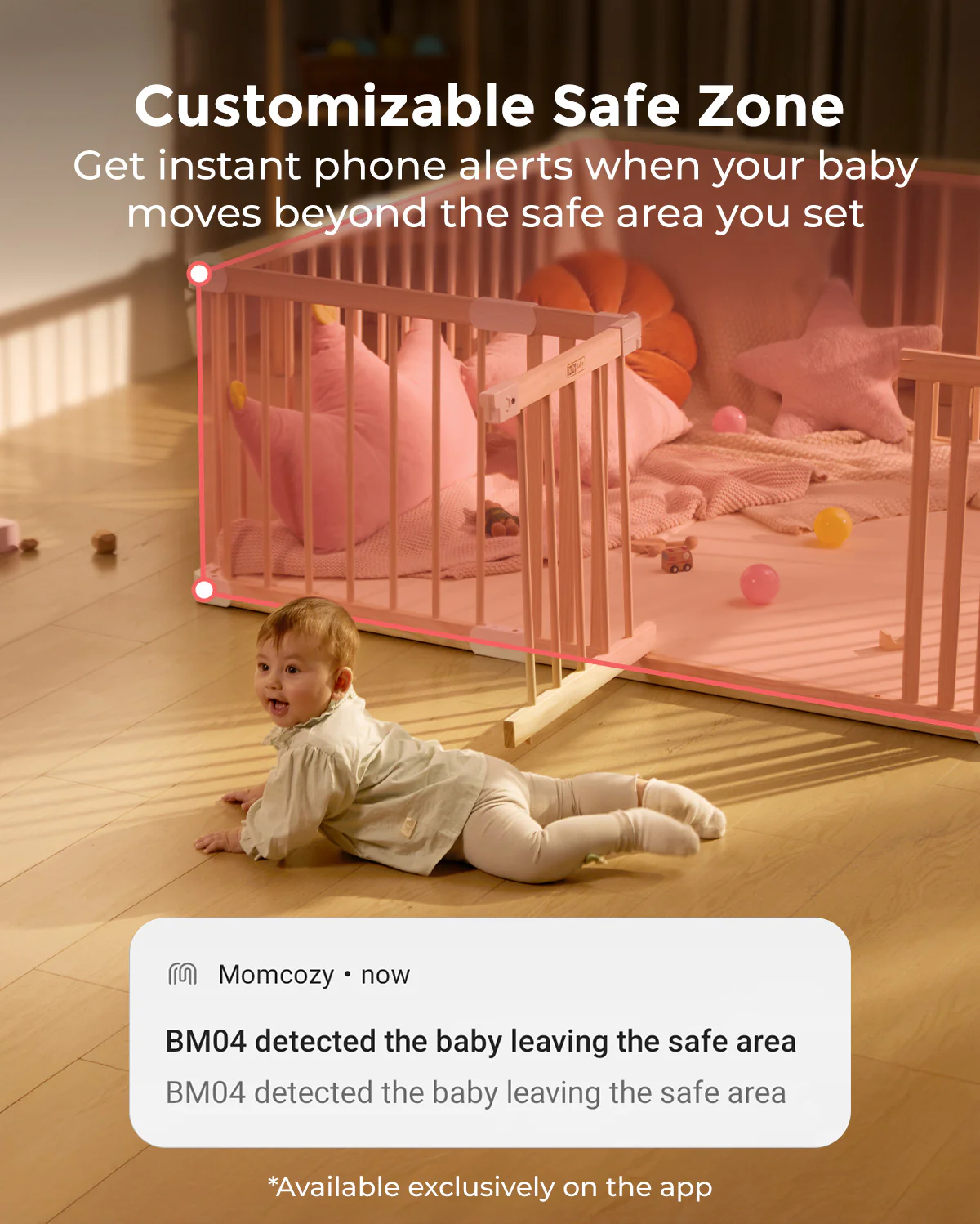 Momcozy 5-Zoll Dual-Mode Intelligentes Babyphone-BM04 - Image 4