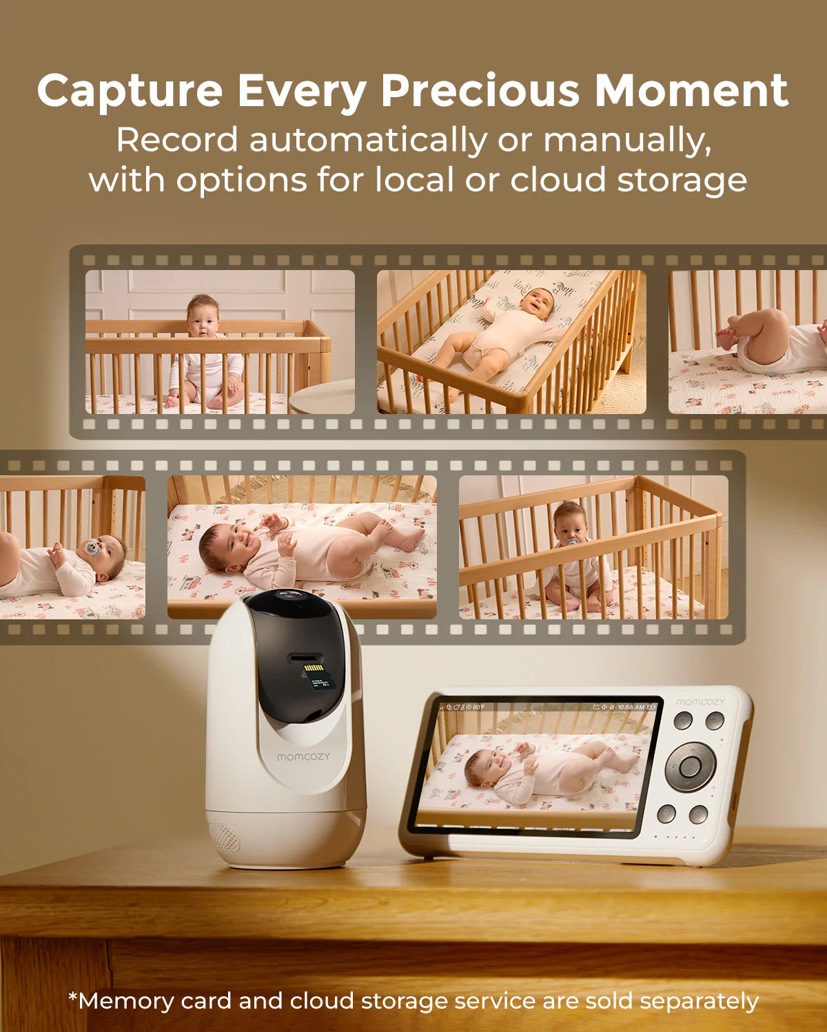 Momcozy 5-Zoll Dual-Mode Intelligentes Babyphone-BM04 - Image 5