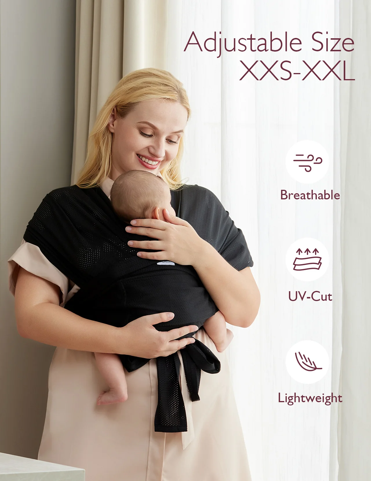 Einfach freihändig zu tragen - Babytragetuch - Image 49