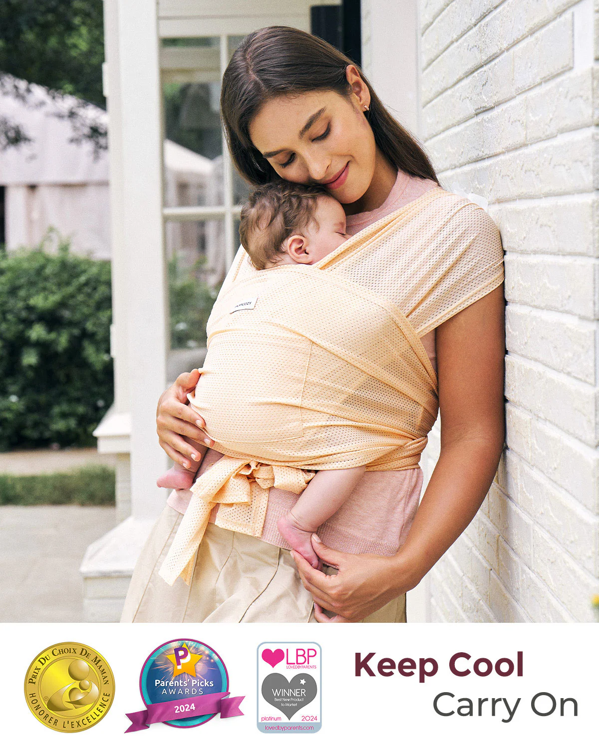 Momcozy SnapLite Cooling Mesh Tragetuch - Image 35