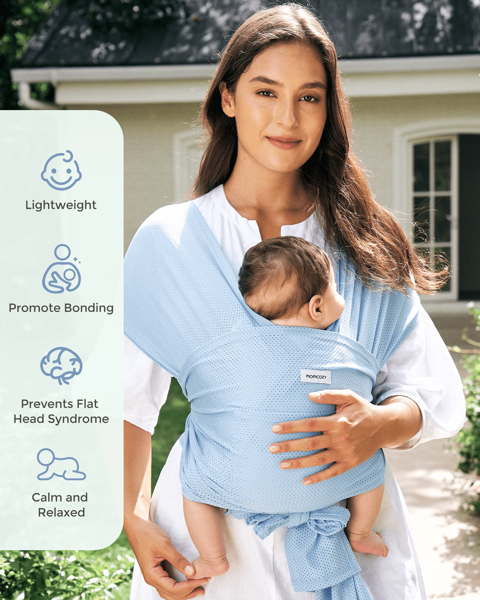 Einfach freihändig zu tragen - Babytragetuch - Image 42