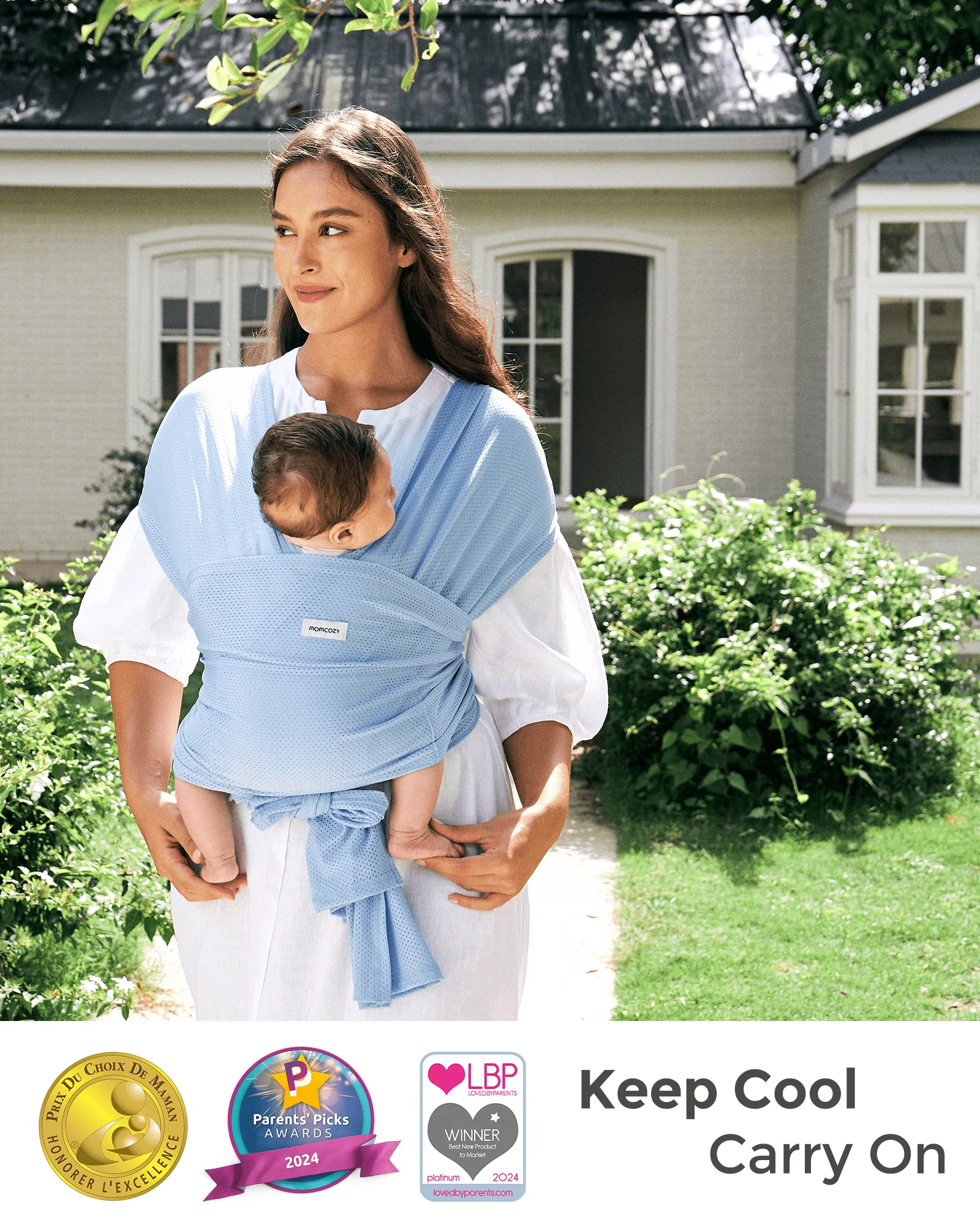 Einfach freihändig zu tragen - Babytragetuch - Image 41