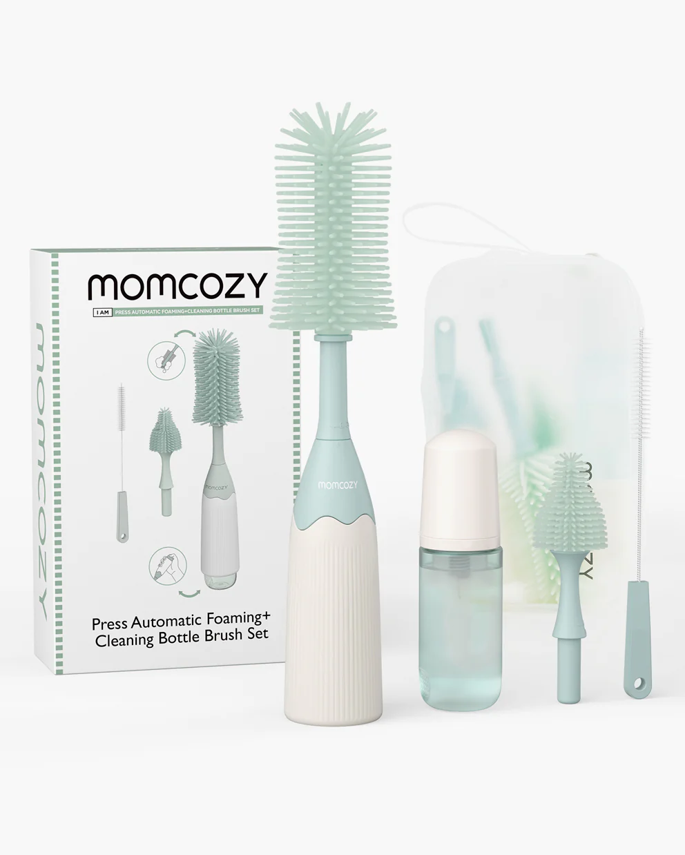 Momcozy Innovatives Flaschenbürsten-Set mit Push-Press-Design - Image 14