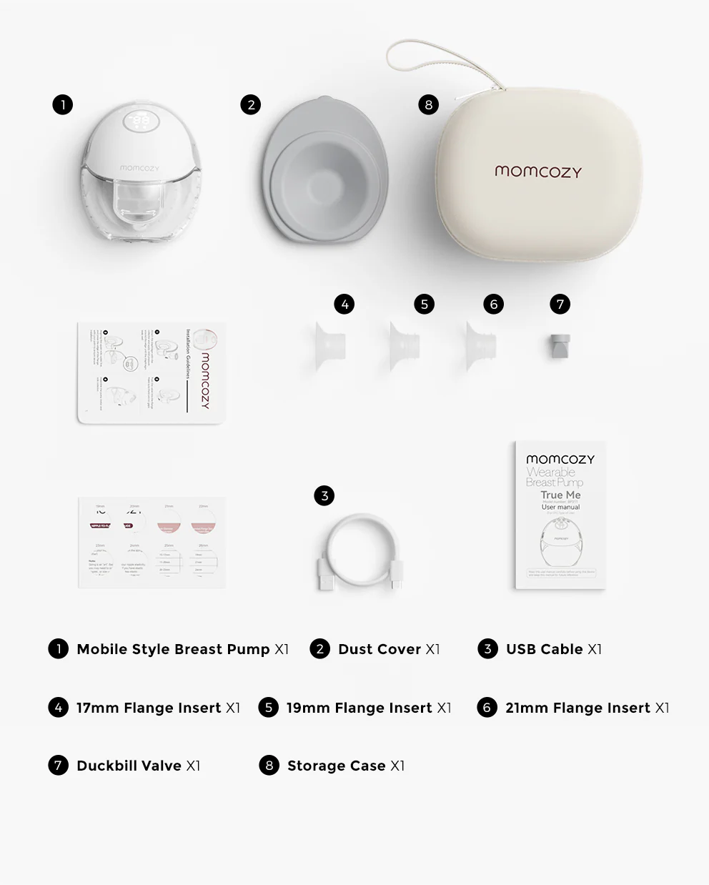 Momcozy Mobile Style™ Freihändige Milchpumpe | M6 - Image 17
