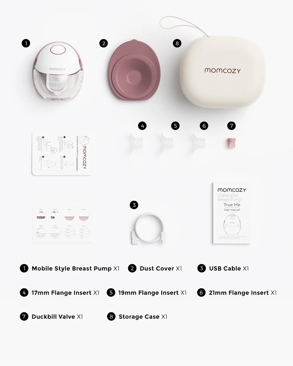 Momcozy Mobile Style™ Freihändige Milchpumpe | M6 - Image 18