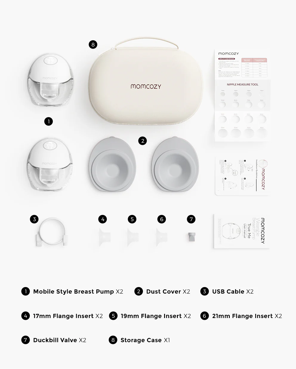 Momcozy Mobile Style™ Freihändige Milchpumpe | M6 - Image 21