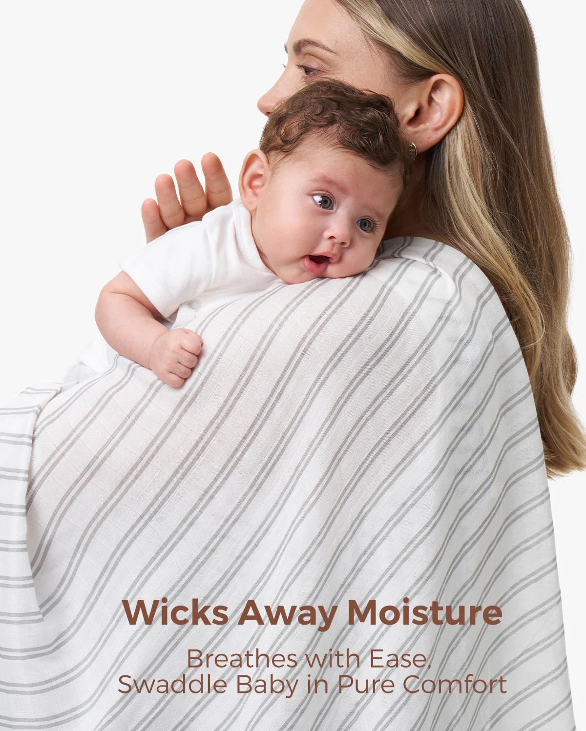 Mamazy Musselin Swaddle Baby Decken, 4 Pack - Image 26