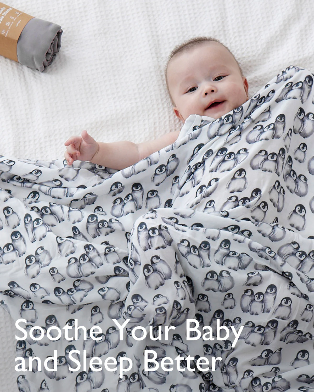 Mamazy Musselin Swaddle Baby Decken, 4 Pack - Image 40