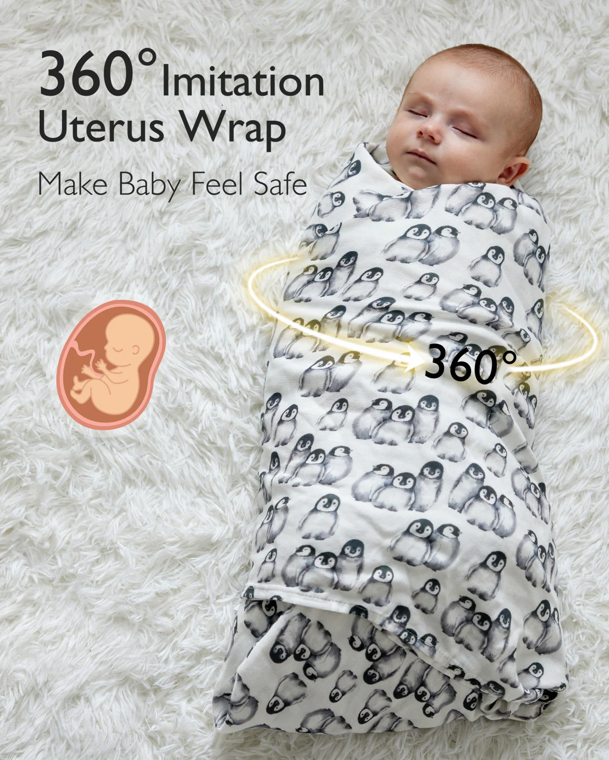 Mamazy Musselin Swaddle Baby Decken, 4 Pack - Image 42