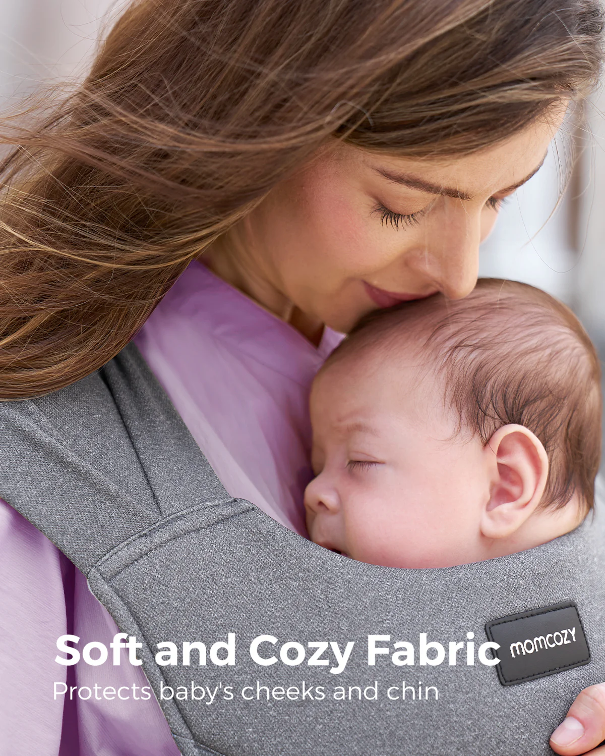 Momcozy Tragbare Babytrage – Leicht & Faltbar - Image 2