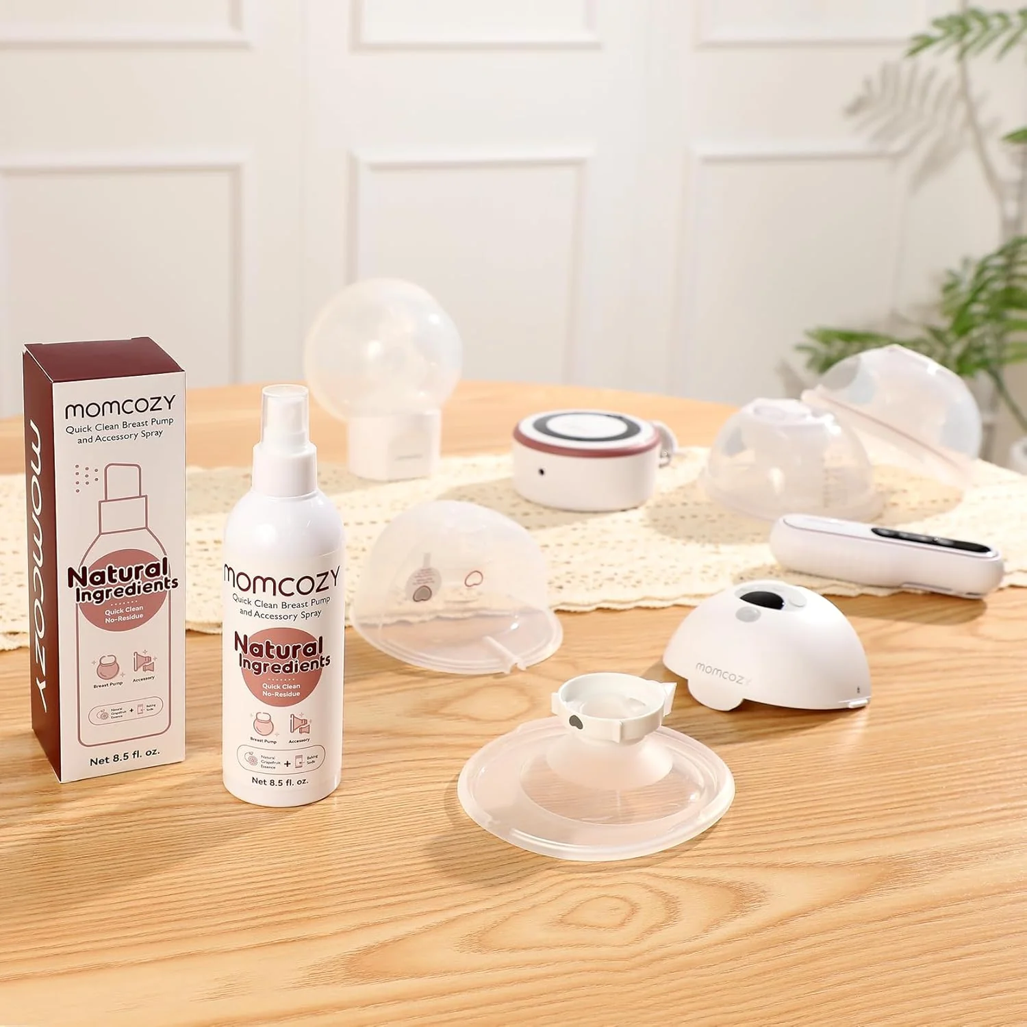 MOMCOZY tragbarer Brustpumpenreinigerspray - Image 6