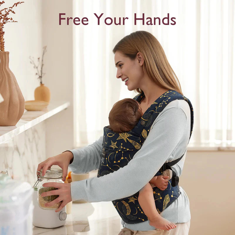 Momcozy PureHug Babytrage – Farbe Sternennacht  - Image 7
