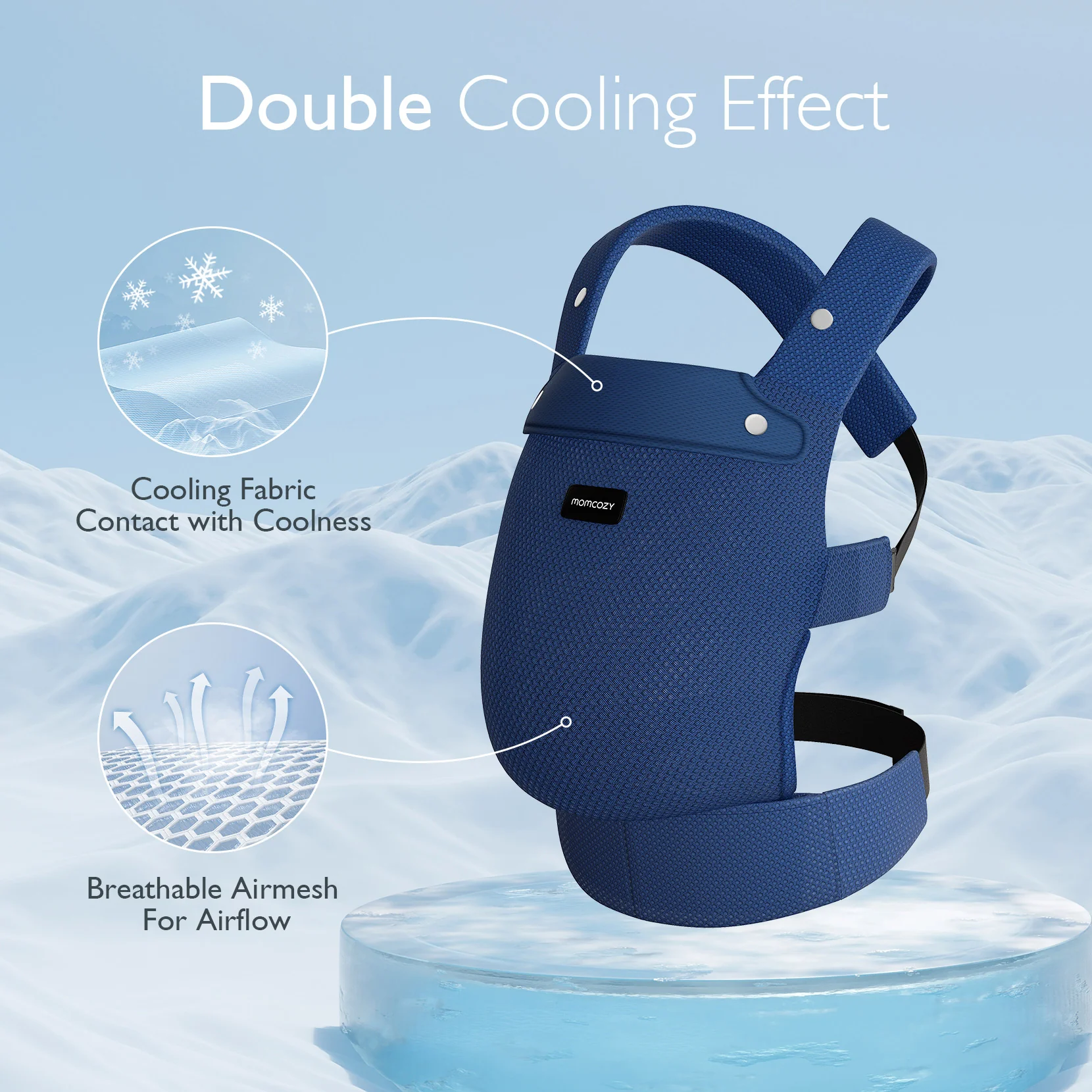 Momcozy PureHug Babytrage - Ergonomisch, gemütlich und leicht - Image 55
