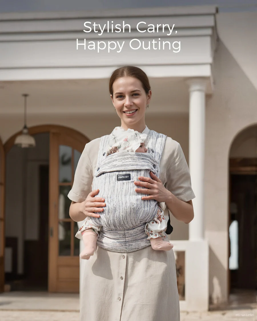 Momcozy PureHug Babytrage - Ergonomisch, gemütlich und leicht - Image 77