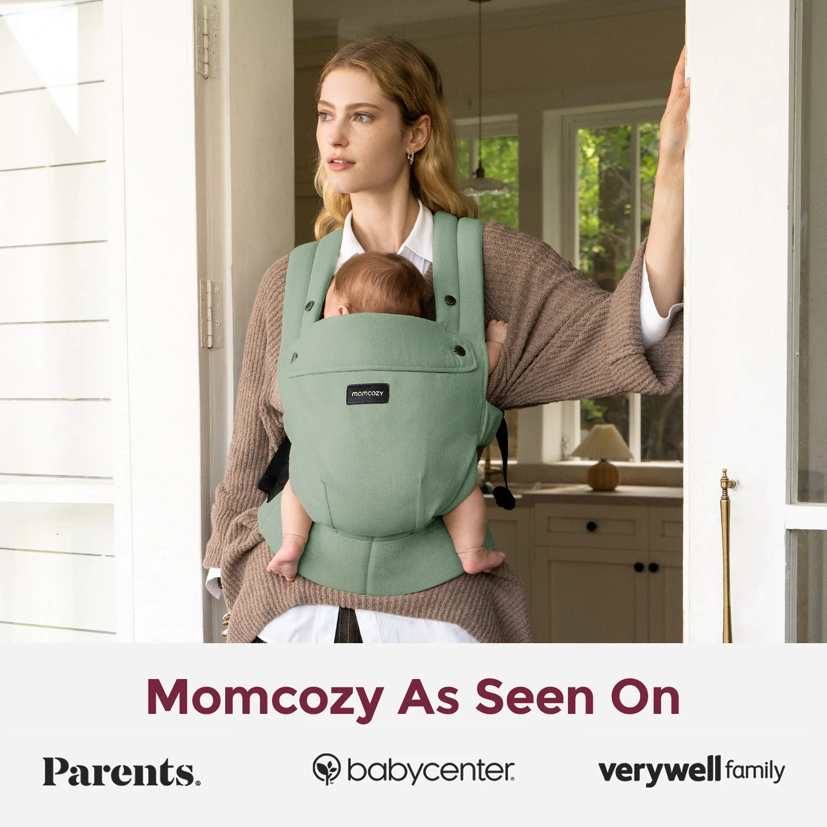 Momcozy PureHug Babytrage - Ergonomisch, gemütlich und leicht - Image 85
