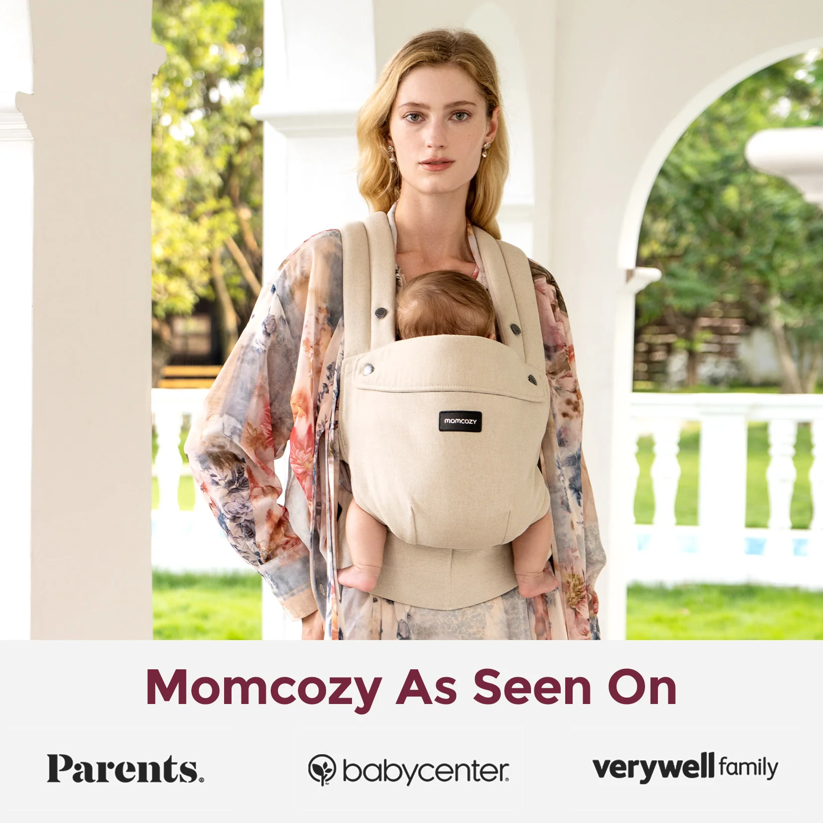 Momcozy PureHug Babytrage - Ergonomisch, gemütlich und leicht - Image 91