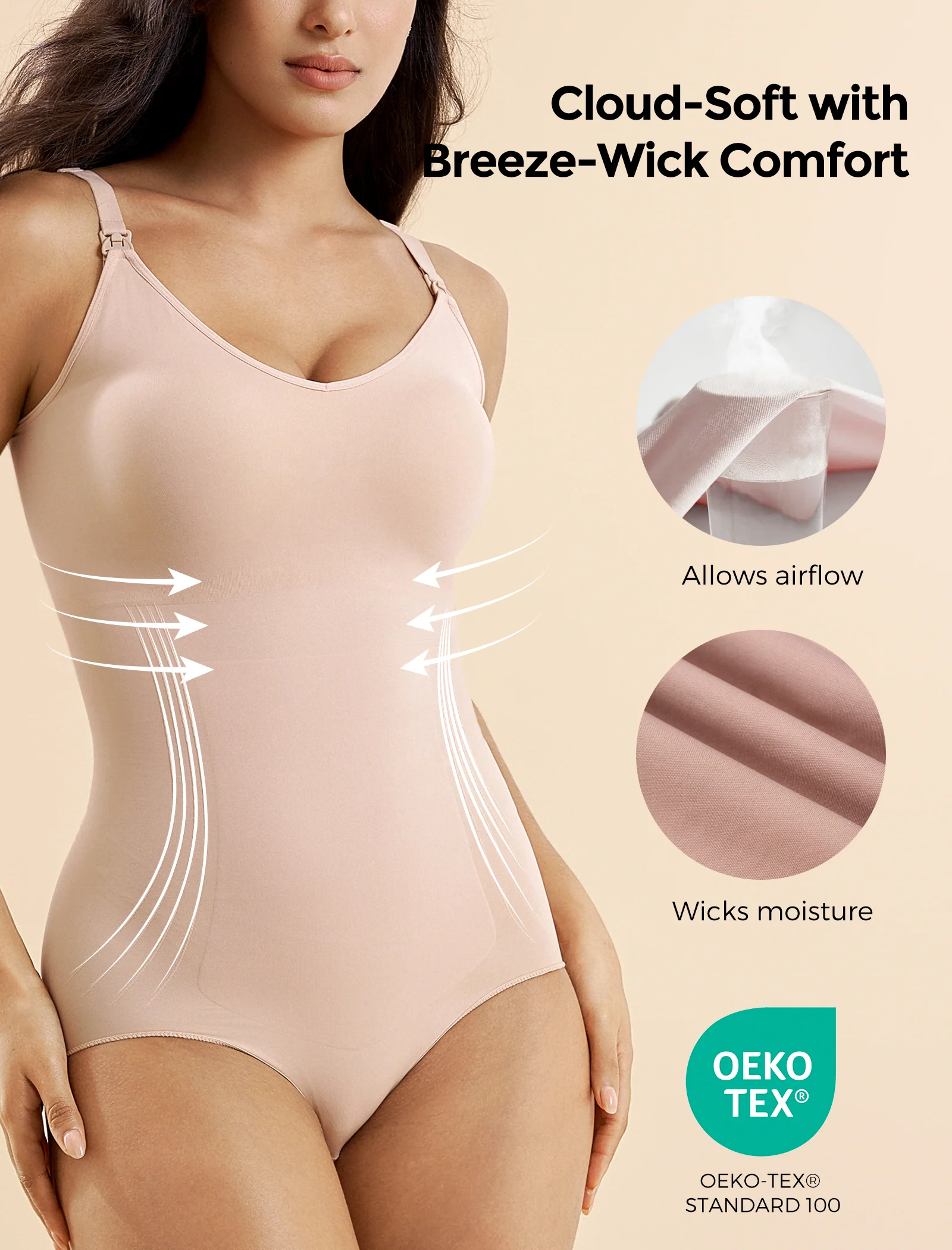Momcozy Shapewear-Body – Für Rückbildung & Alltag - Image 12