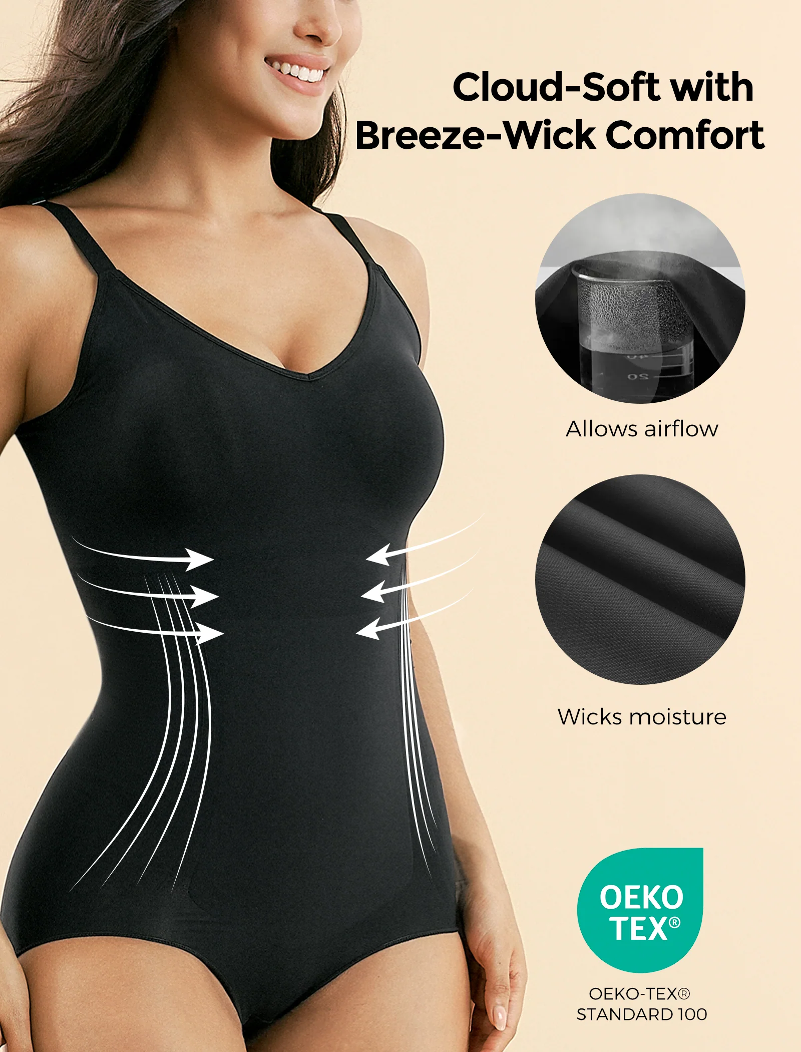 Momcozy Shapewear-Body – Für Rückbildung & Alltag - Image 2