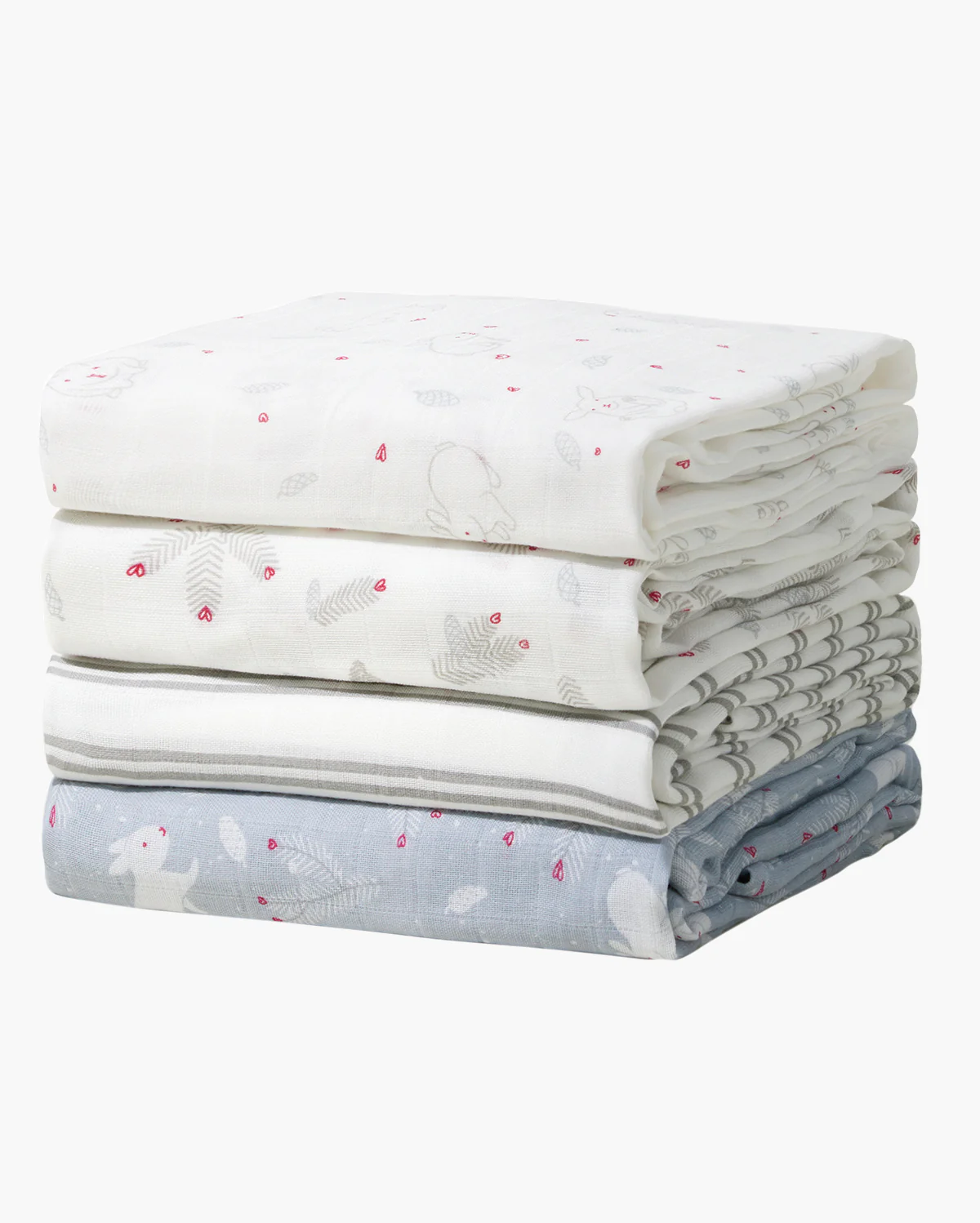 Mamazy Musselin Swaddle Baby Decken, 4 Pack - Image 32