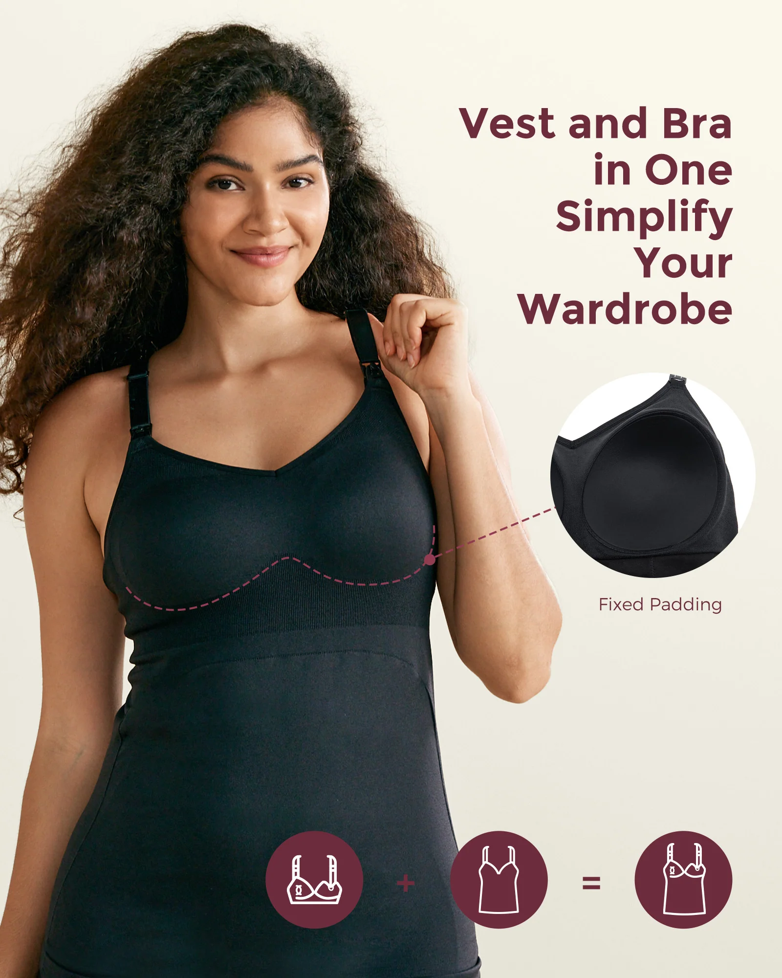 Umstands-Tanktop zum Stillen und Abpumpen - Image 6