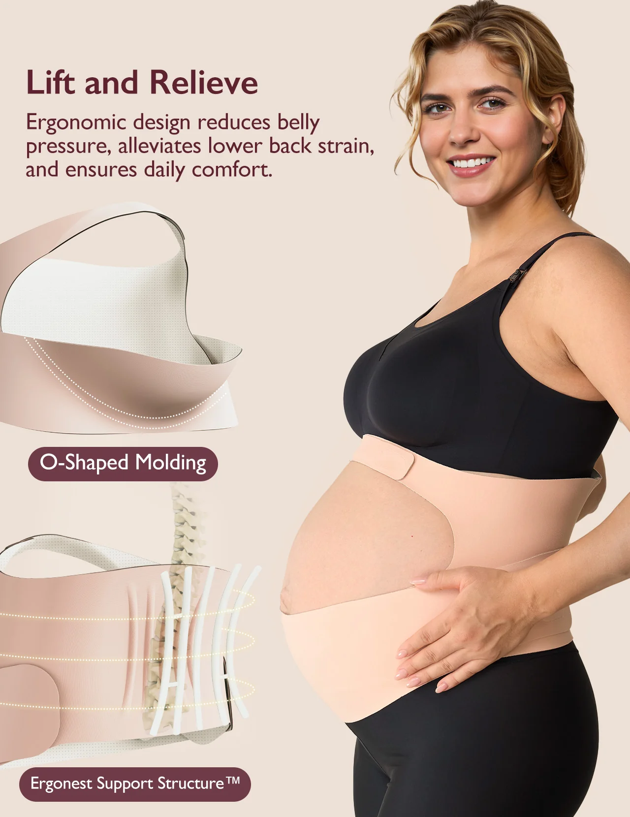 BumpEase - Momcozy Ergonest Schwangerschaftsgürtel - Image 5