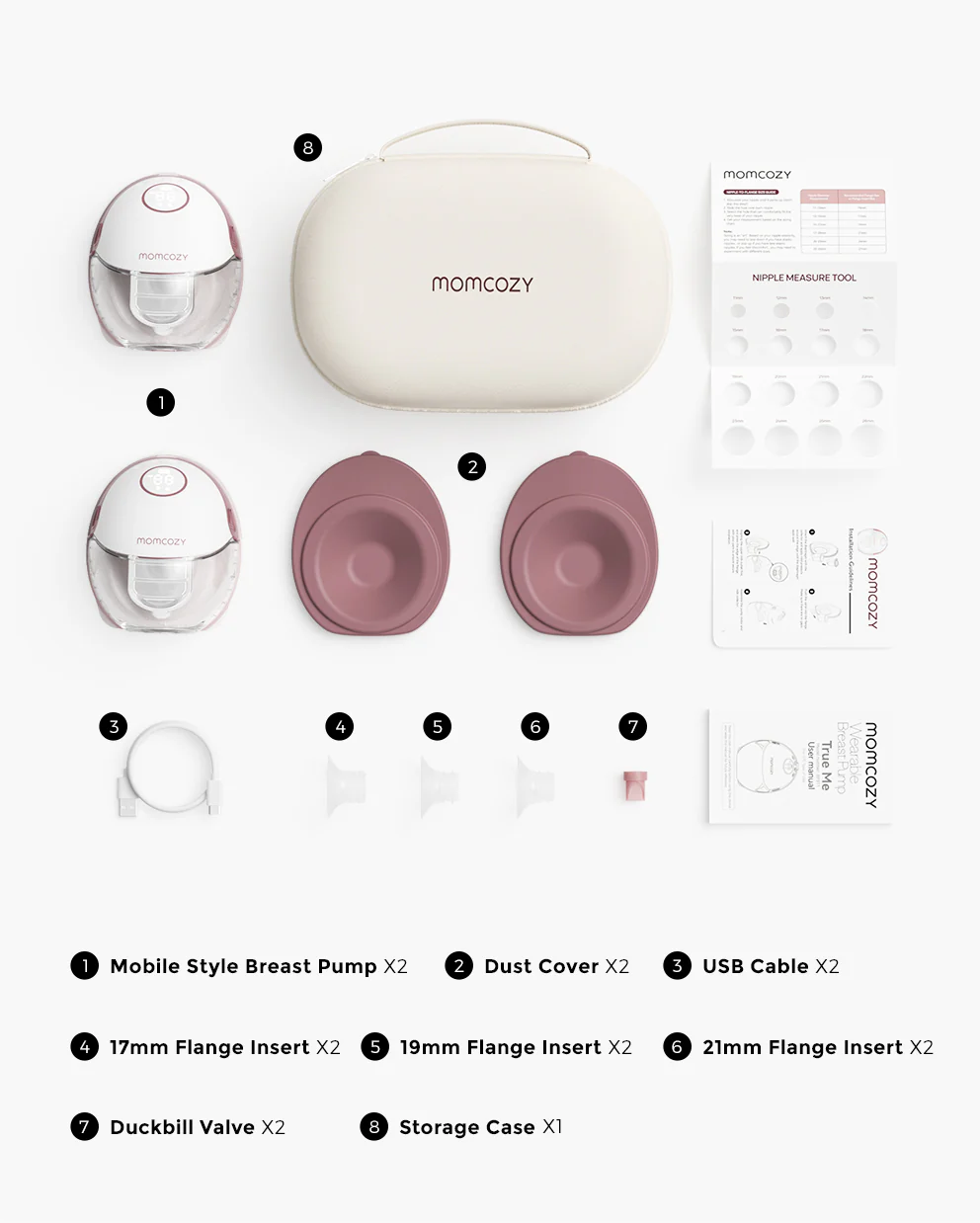 Momcozy Mobile Style™ Freihändige Milchpumpe | M6 - Image 13