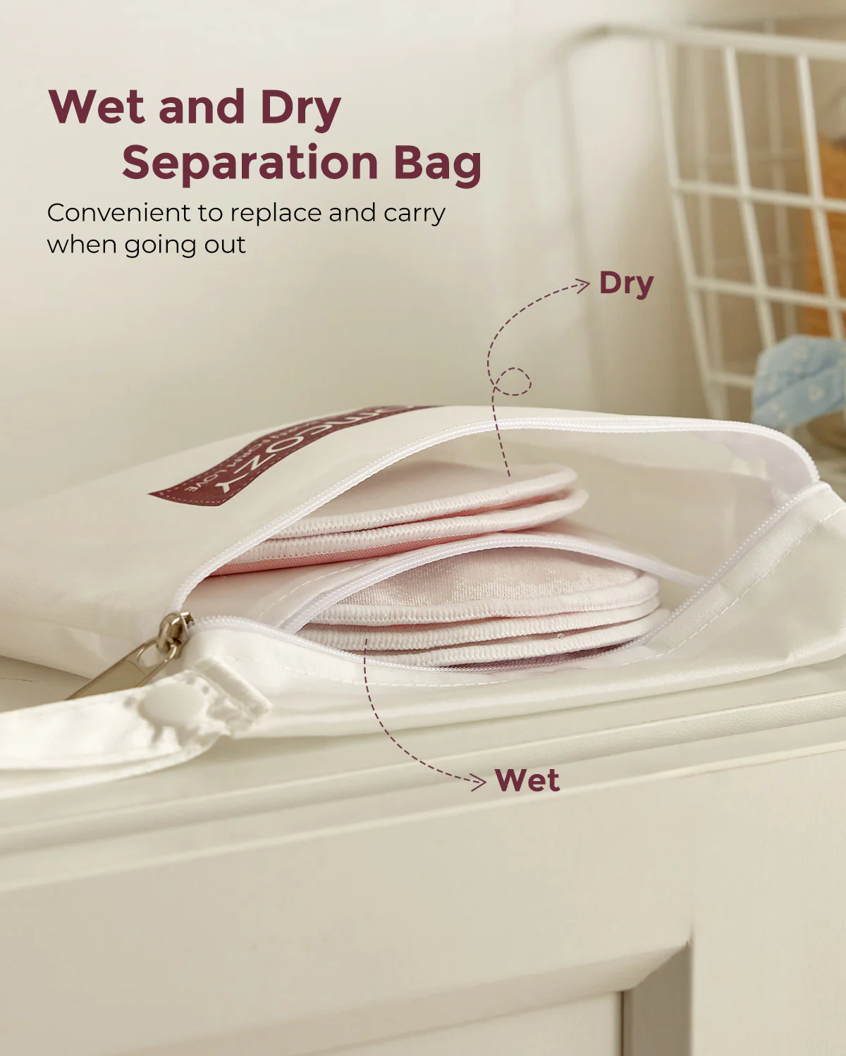 Pumping Essentials Bundle: Breast Pump Wipes, Reusable Breast Pads & Milk Storage Bags - Image 6