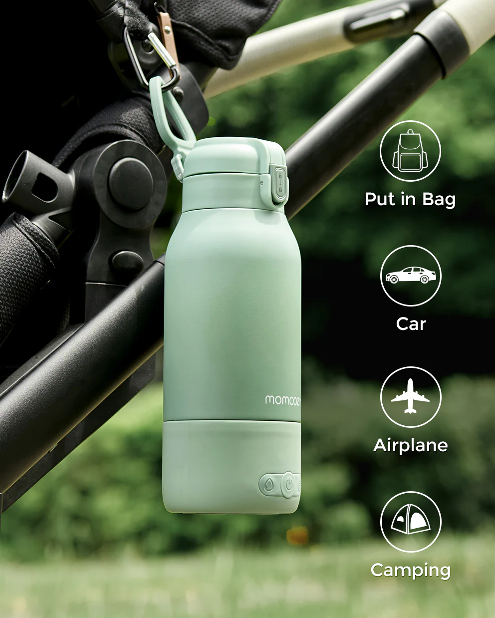 Tragbarer Milchwärmer + 22oz Kühler - On-the-Go Bundle - Image 3